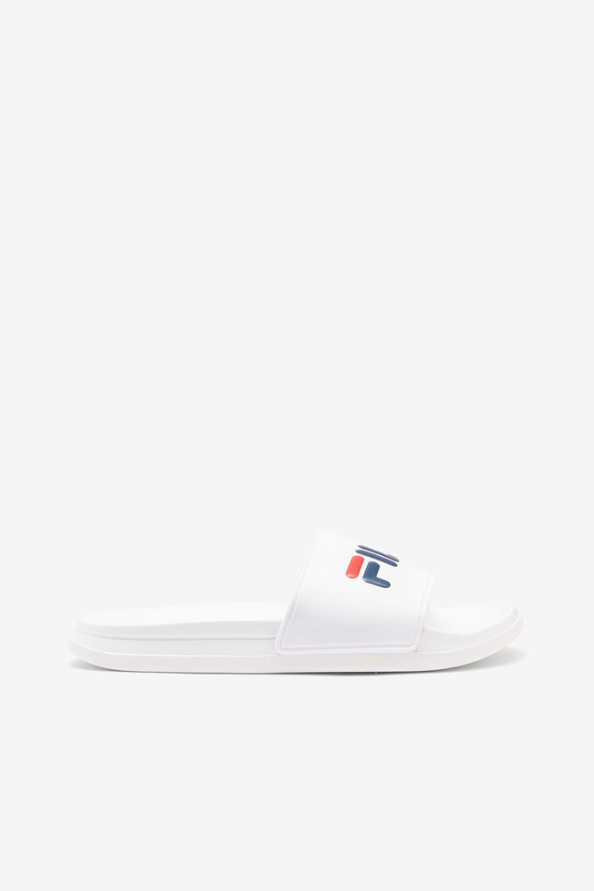 Fila Drifter Luxe White Sandals Womens - NZ 13964-MJOH